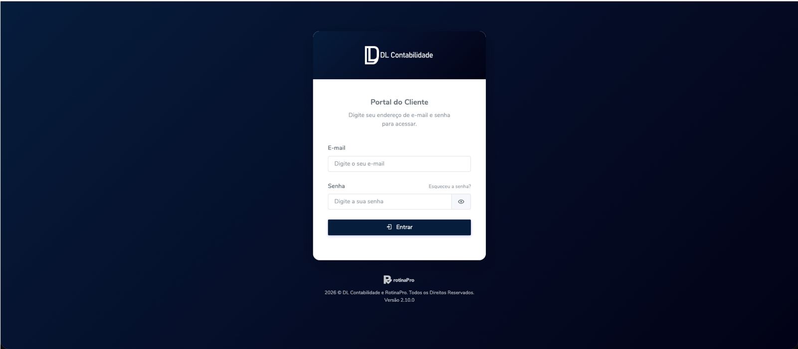 Portal do Cliente RotinaPro